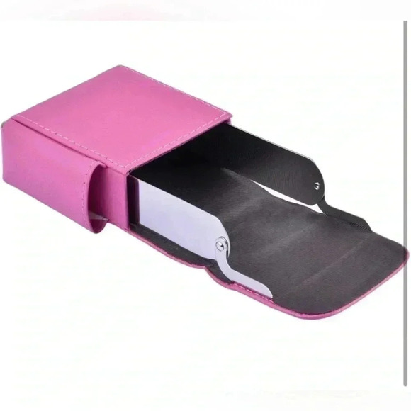 Retro PU Leather Case Opening for Cigarettes Pocket Credit Card Lighter Holder - Picture 7 of 9